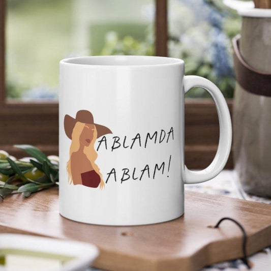 Ablamda Ablam, blond - Tasse - Wandschmuck-Shop.de