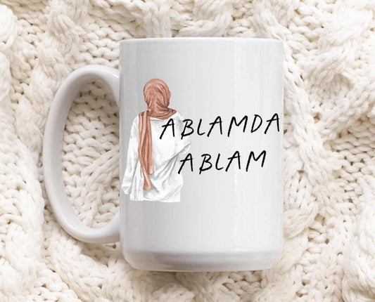 Ablamda Ablam! - Hijabi Tasse - Wandschmuck-Shop.de