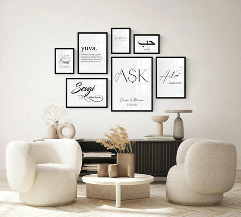 Ask - Set Liebe - Wandschmuck-Shop.de