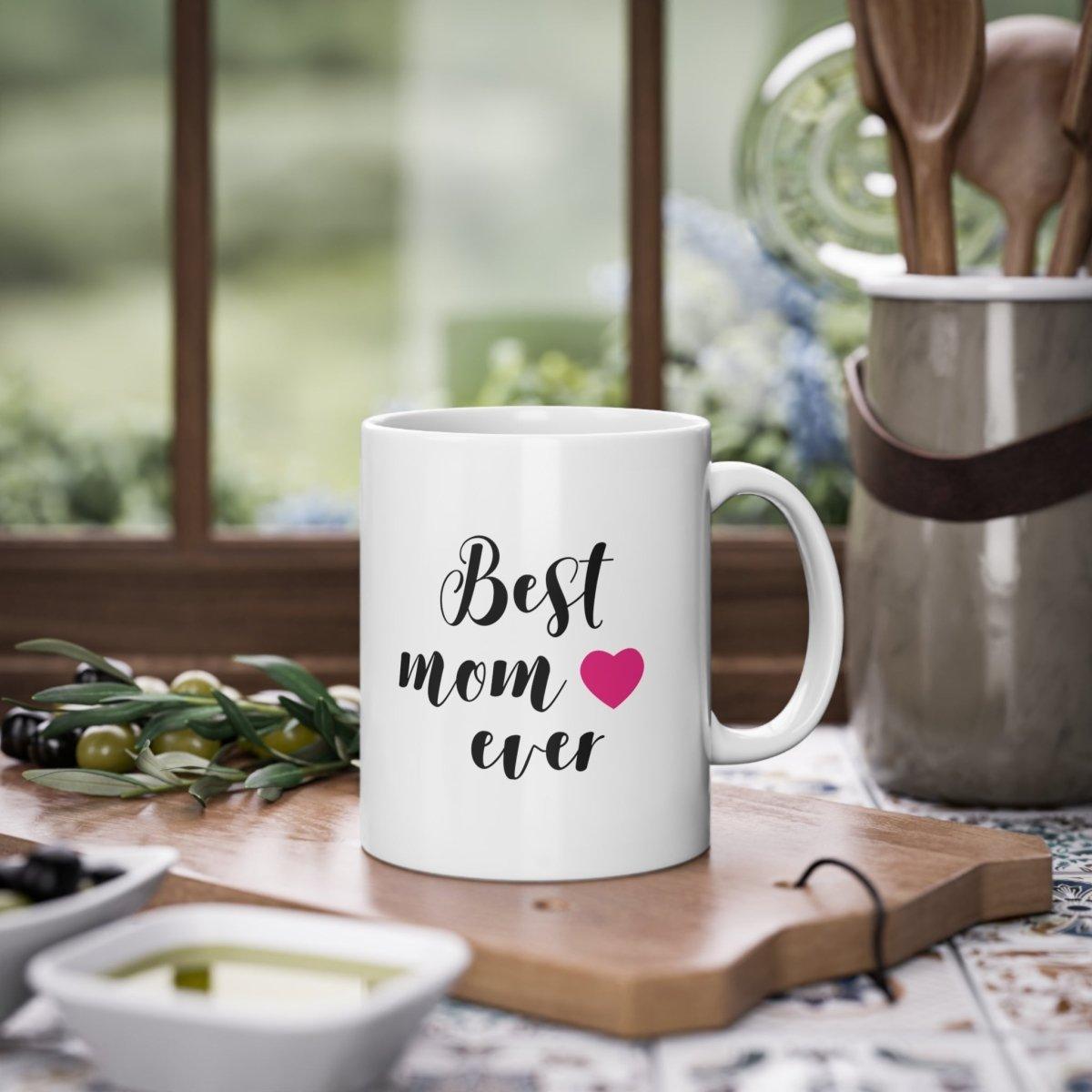 Best mom ever - Ein Geschenk für Mama - Wandschmuck-Shop.de