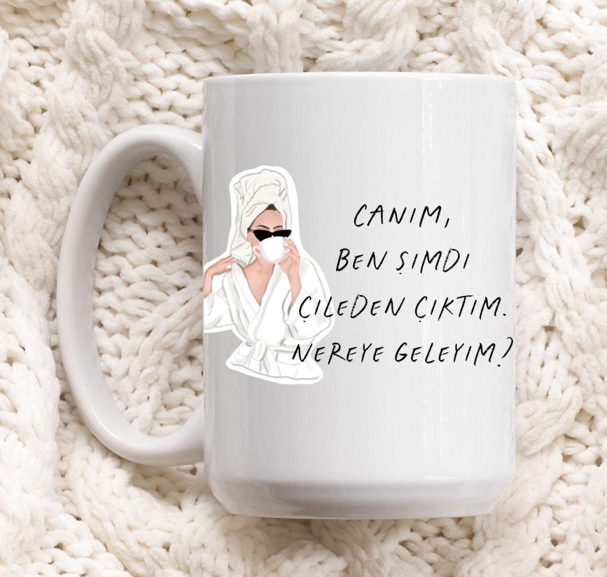 Canim cileden ciktim - Tasse - Wandschmuck-Shop.de