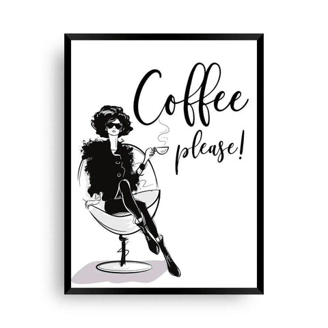 Coffee Please | Kaffee Liebe in Bildern - Wandschmuck-Shop.de