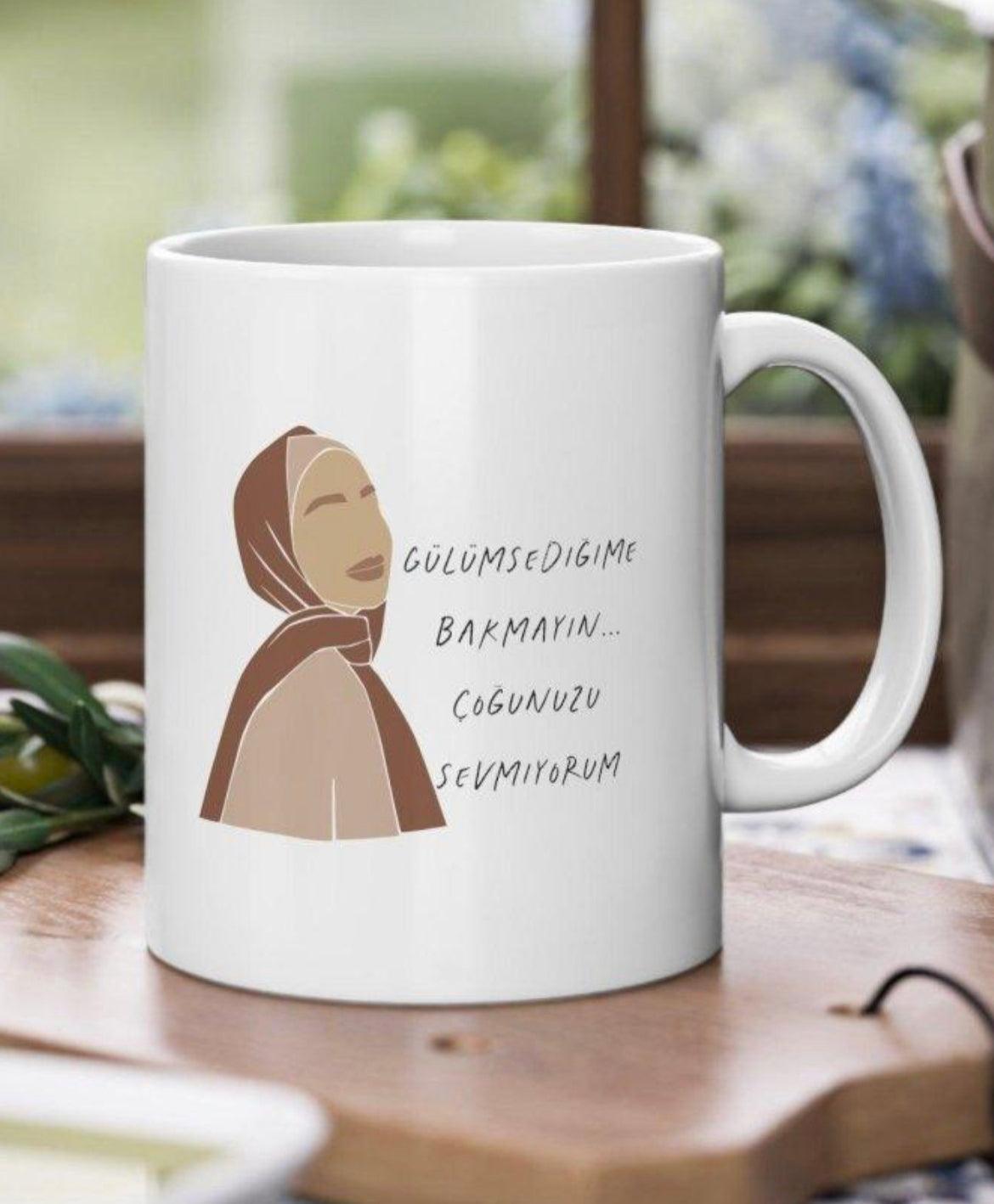 Cogunuzu sevmiyorum Tasse - Wandschmuck-Shop.de