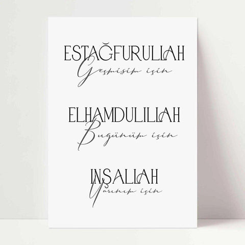 Estagfurullah Poster - Wandschmuck-Shop.de