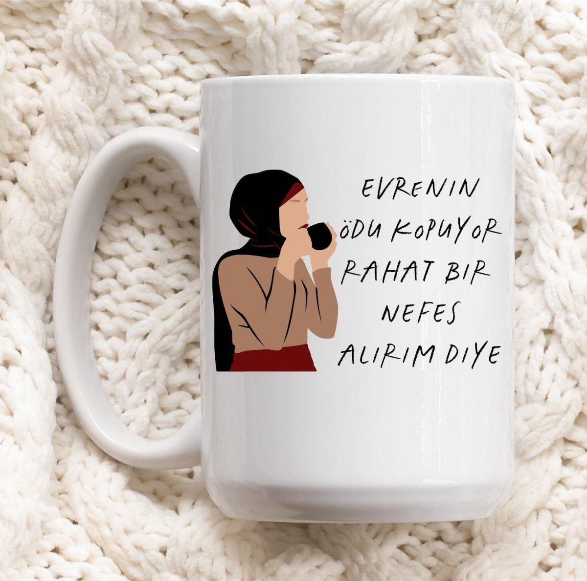 Evrenin ödü kopuyor Hijabi Tasse - Wandschmuck-Shop.de