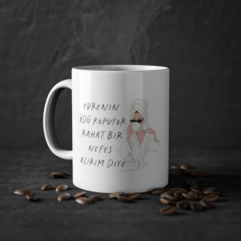 Evrenin ödü kopuyor Tasse - Wandschmuck-Shop.de