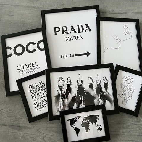 Fashion Wandbilder | Coco Prada - Wandschmuck - Shop.de