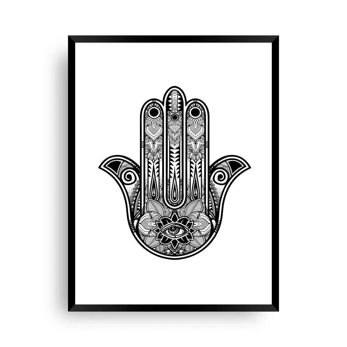 Fatimas Hand - Die Hand von Fatima - Wandschmuck-Shop.de