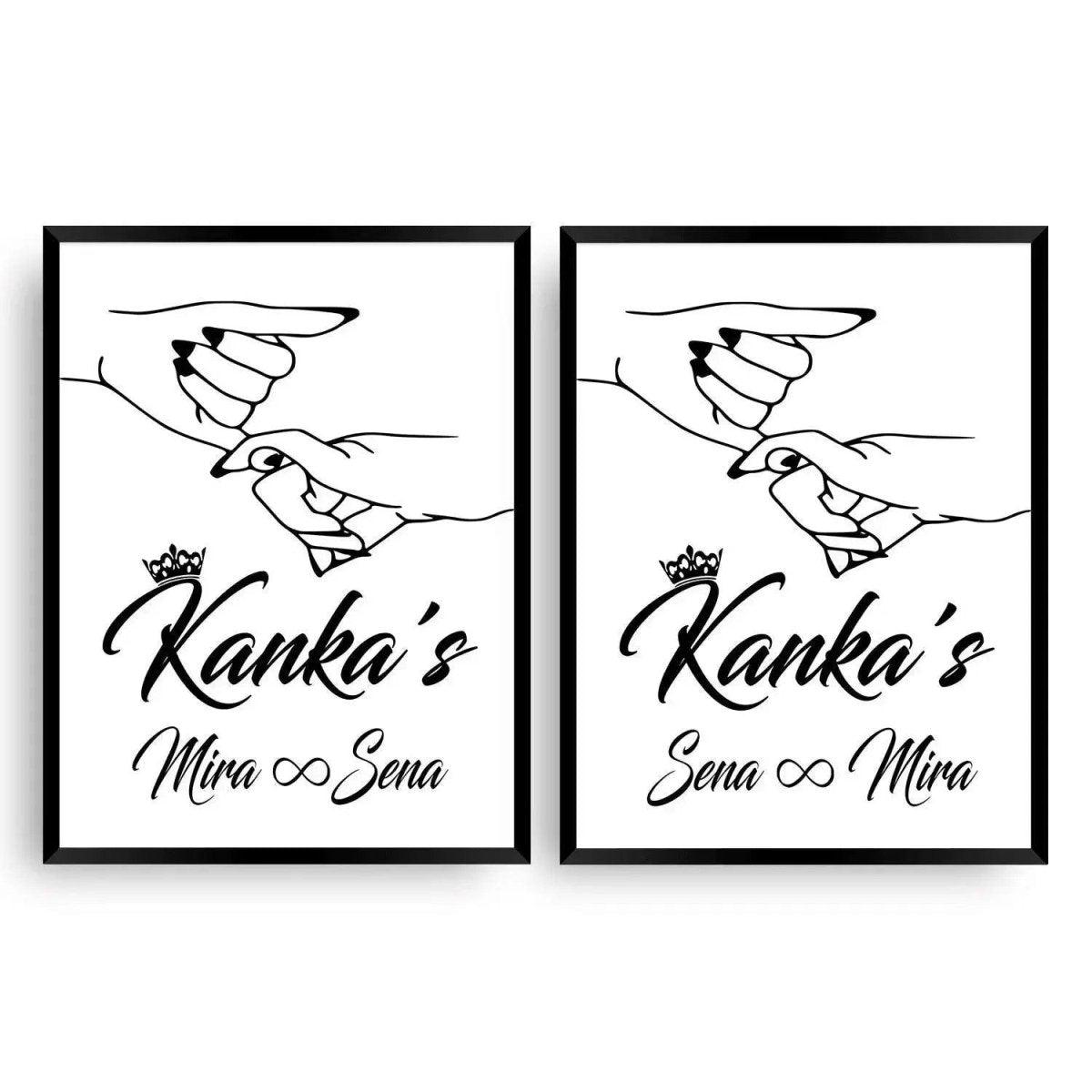 Geschenk Doppelpack | Kankas | Doppelpack Kumpels - Wandschmuck-Shop.de