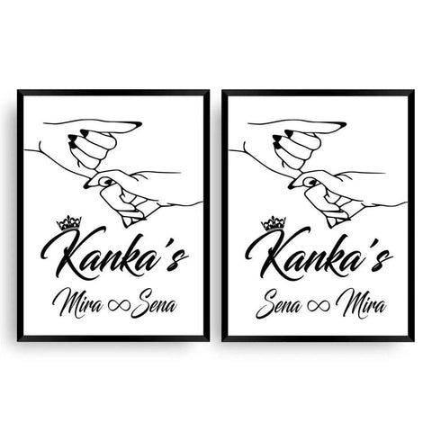 Geschenk Doppelpack | Kankas | Doppelpack Kumpels - Wandschmuck-Shop.de