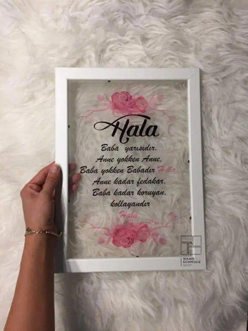 Hala - Ein Geschenk für die Tante - Wandschmuck-Shop.de