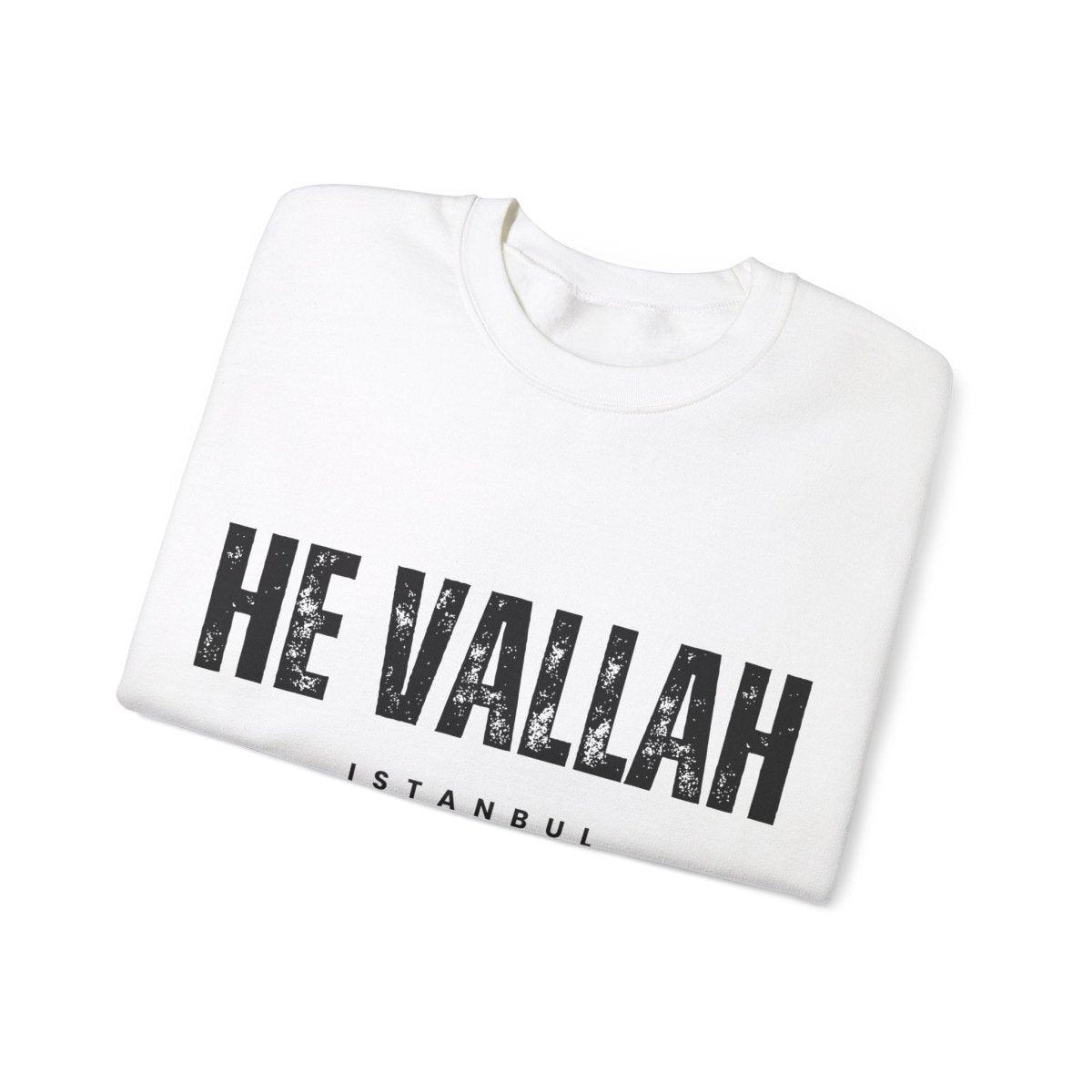 he Vallah Istanbul Luxuriöses Sweatshirt - Wandschmuck-Shop.de