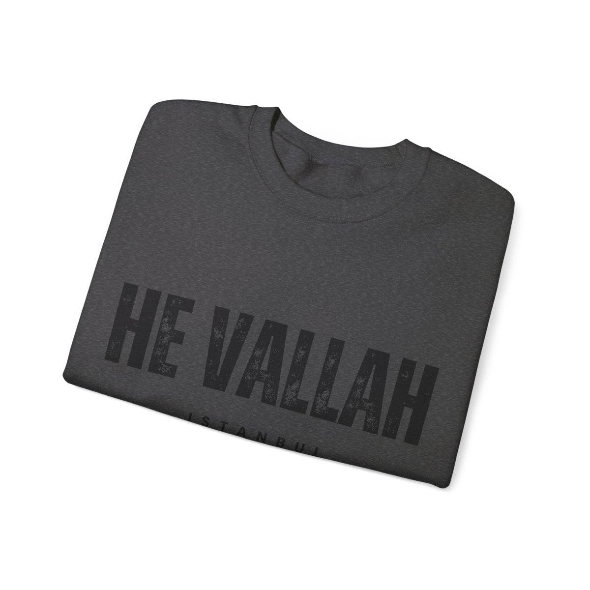 he Vallah Istanbul Luxuriöses Sweatshirt - Wandschmuck-Shop.de