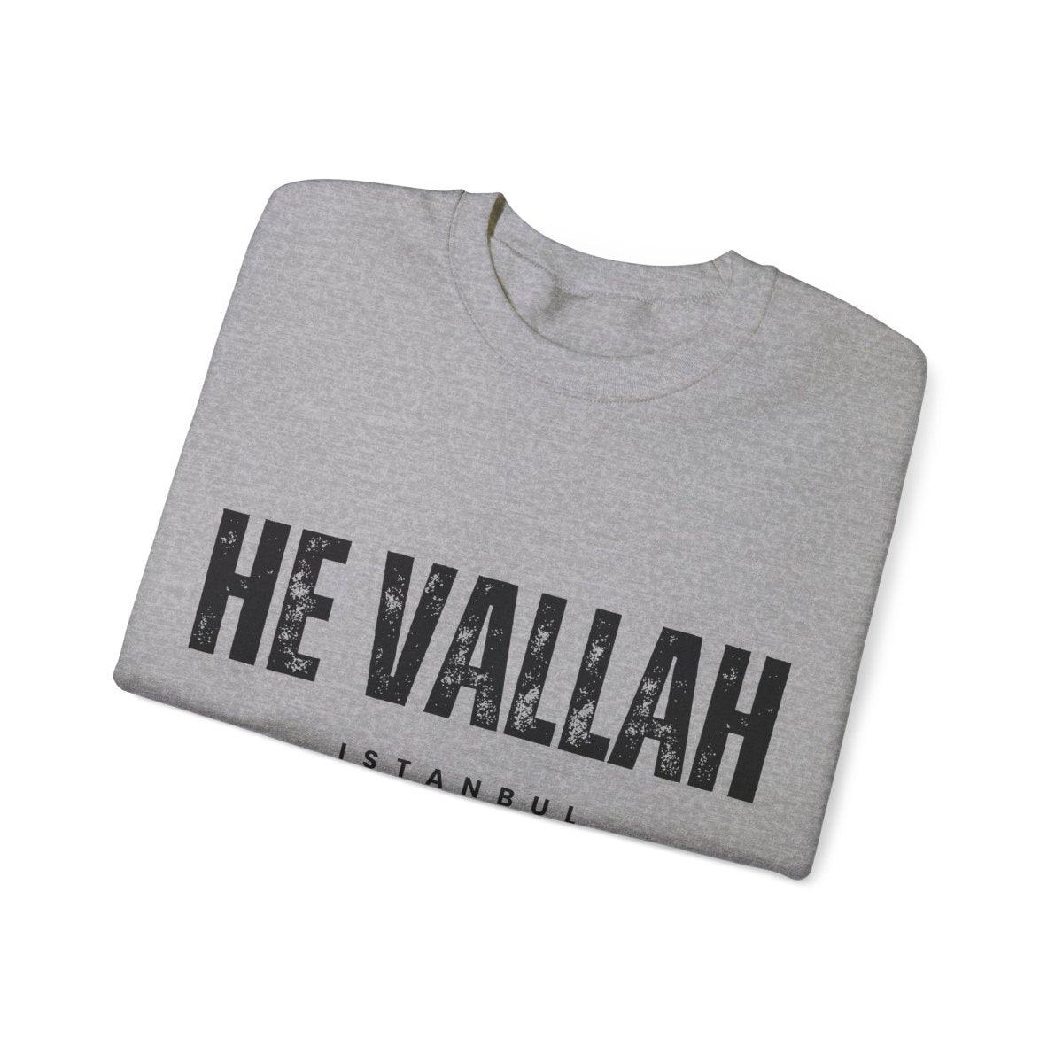 he Vallah Istanbul Luxuriöses Sweatshirt - Wandschmuck-Shop.de