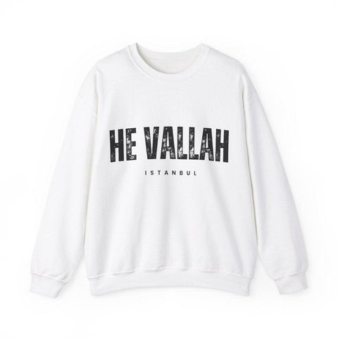 he Vallah Istanbul Luxuriöses Sweatshirt - Wandschmuck-Shop.de