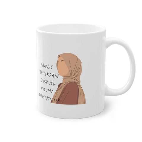 Hoşuma gitmemiştir Hijabi Tasse - Wandschmuck-Shop.de