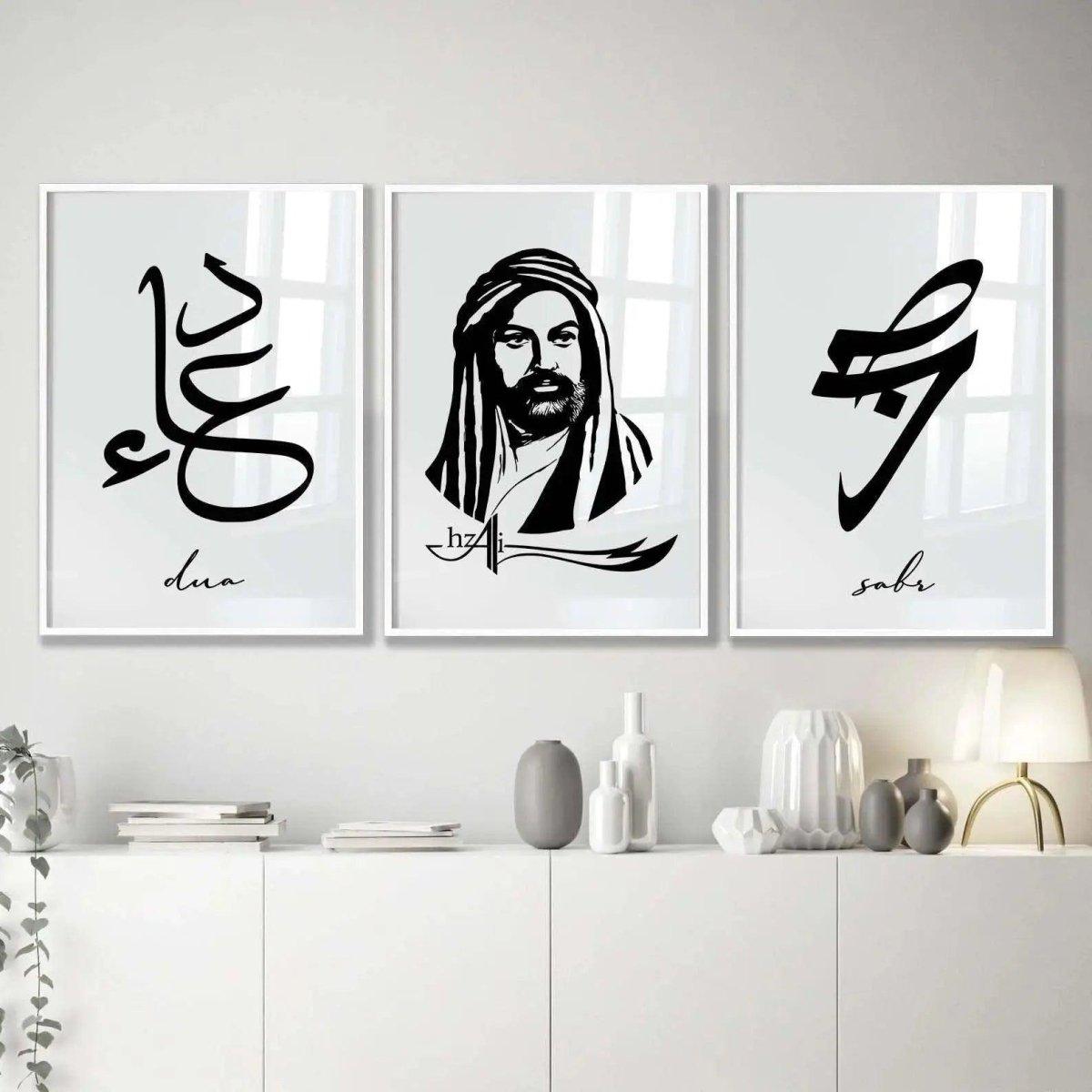 Hz ali | Wanddeko islamisch | Ali Alevi | Zülfikar Bedeutung - Wandschmuck-Shop.de