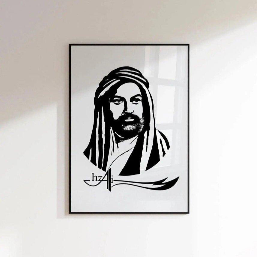 Hz Ali Poster - Hz Ali Wandbild - hz.ali - Wandschmuck-Shop.de