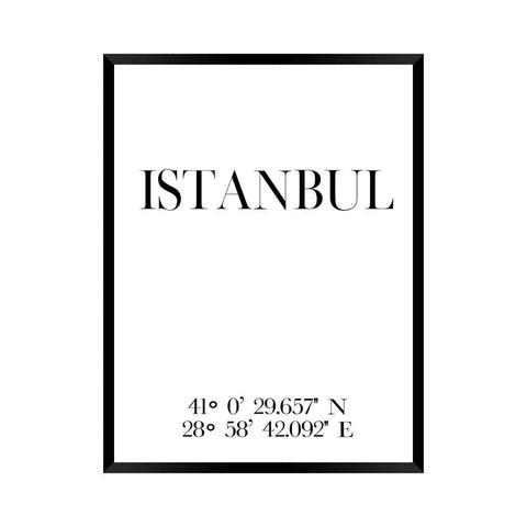 Istanbul Poster - Wandschmuck-Shop.de