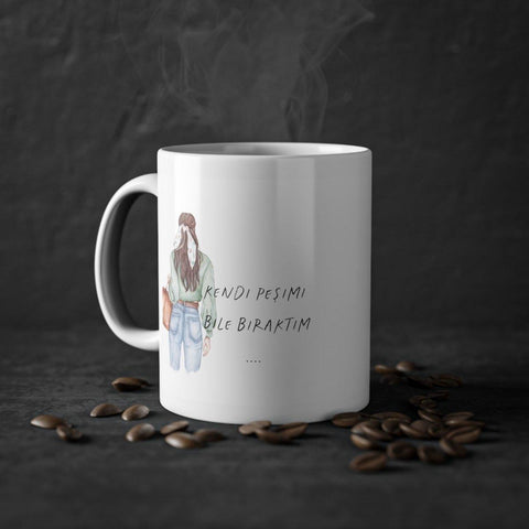 Kendi pesimi bile biraktim Tasse - Wandschmuck-Shop.de