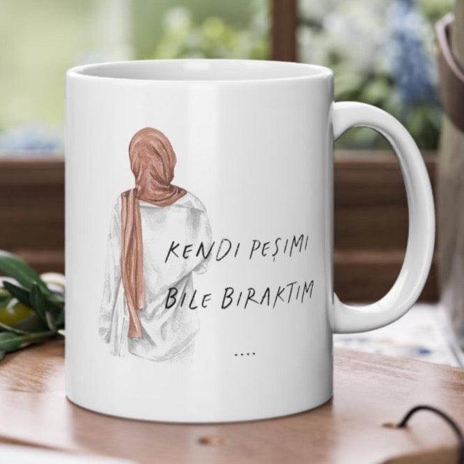 Kendi pesimi biraktim Hijab - Tasse - Wandschmuck-Shop.de