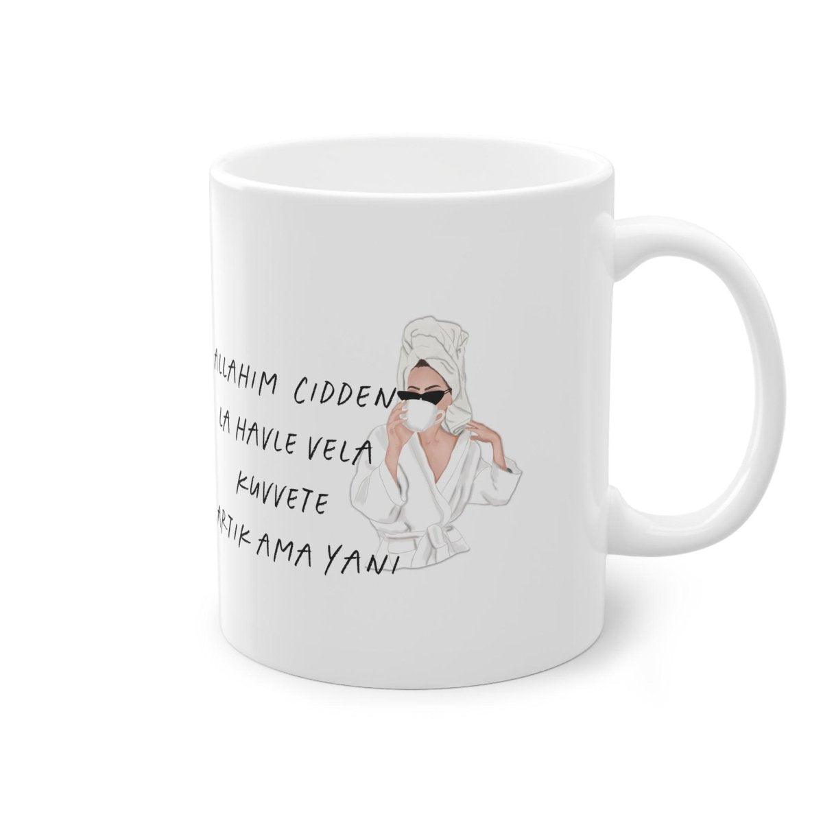 La havle artık yani - Tasse - Wandschmuck-Shop.de