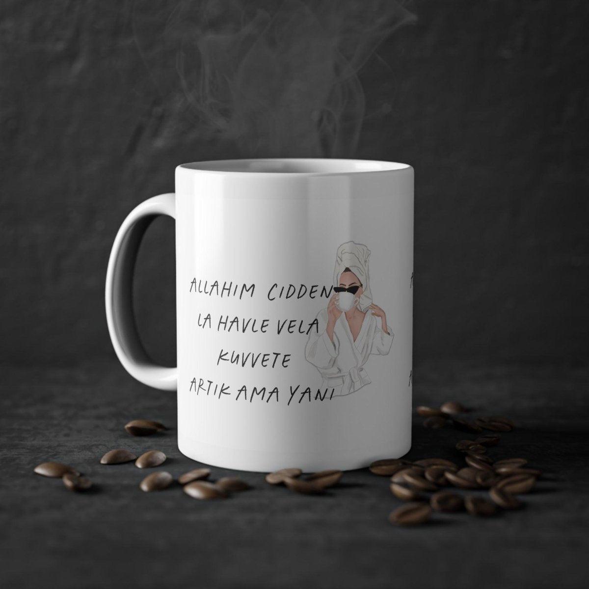 La havle artık yani - Tasse - Wandschmuck-Shop.de