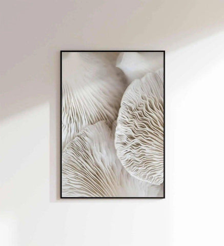 Naturposter beige mushroom - Wandschmuck-Shop.de