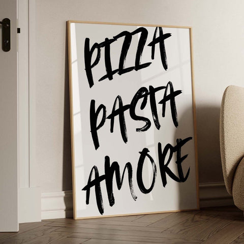 Pizza Pasta Amore Küchenbild - Wandschmuck - Shop.de