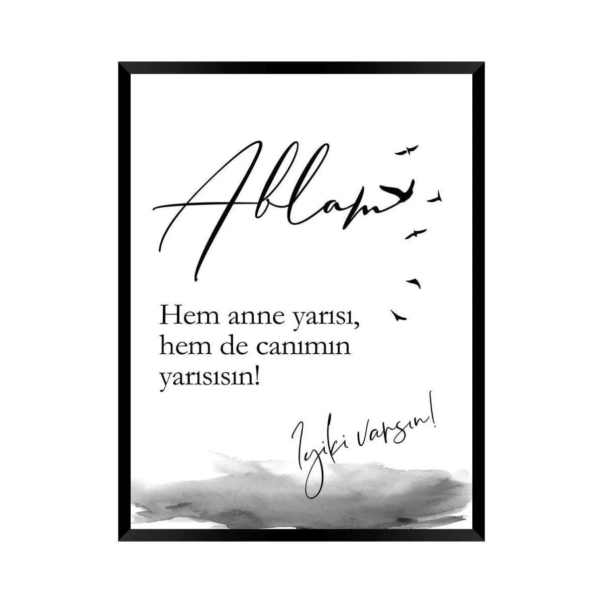 Poster ABLAM Canimin Yarisi - Wandschmuck-Shop.de