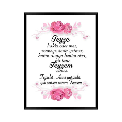 Poster Teyze Hakki - Familie und Liebe - Wandschmuck-Shop.de