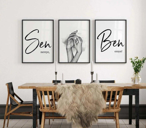 Sen Ben - Schlafzimmer Bild - Wandschmuck-Shop.de