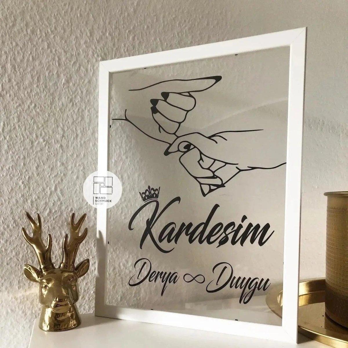 Türkische Geschenke Freundin - Wandschmuck-Shop.de