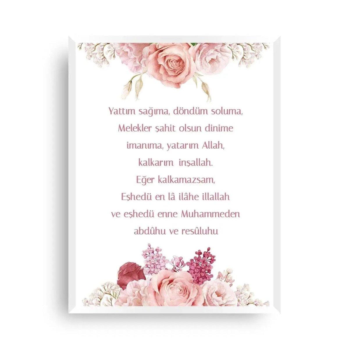 Yattim sagima | Rosy Nuance - Wandschmuck-Shop.de