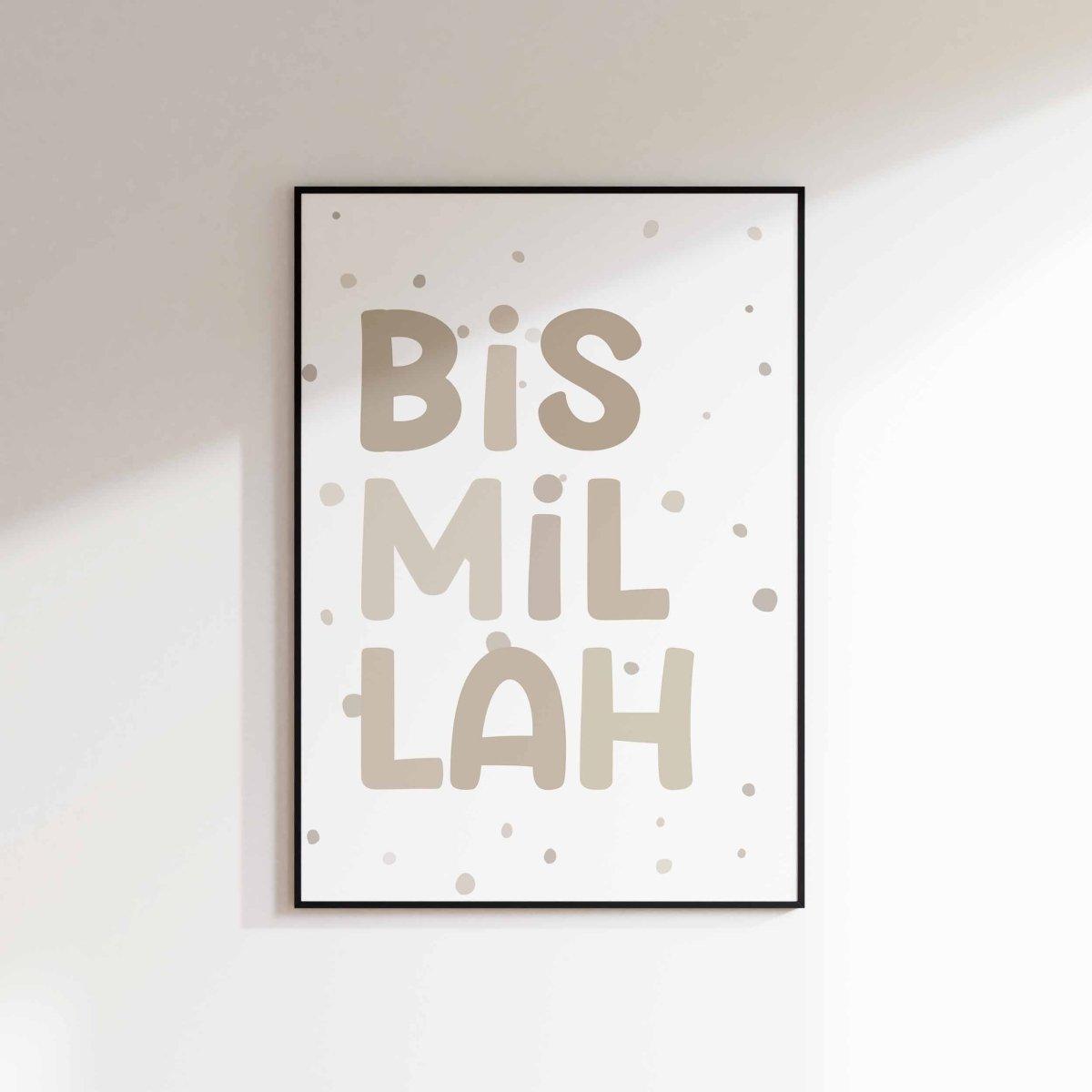 Bismillah doodle | Kleinkinder - Wandschmuck-Shop.de