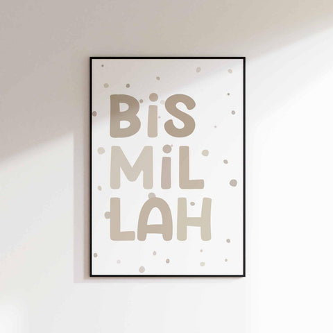 Bismillah doodle | Kleinkinder - Wandschmuck-Shop.de