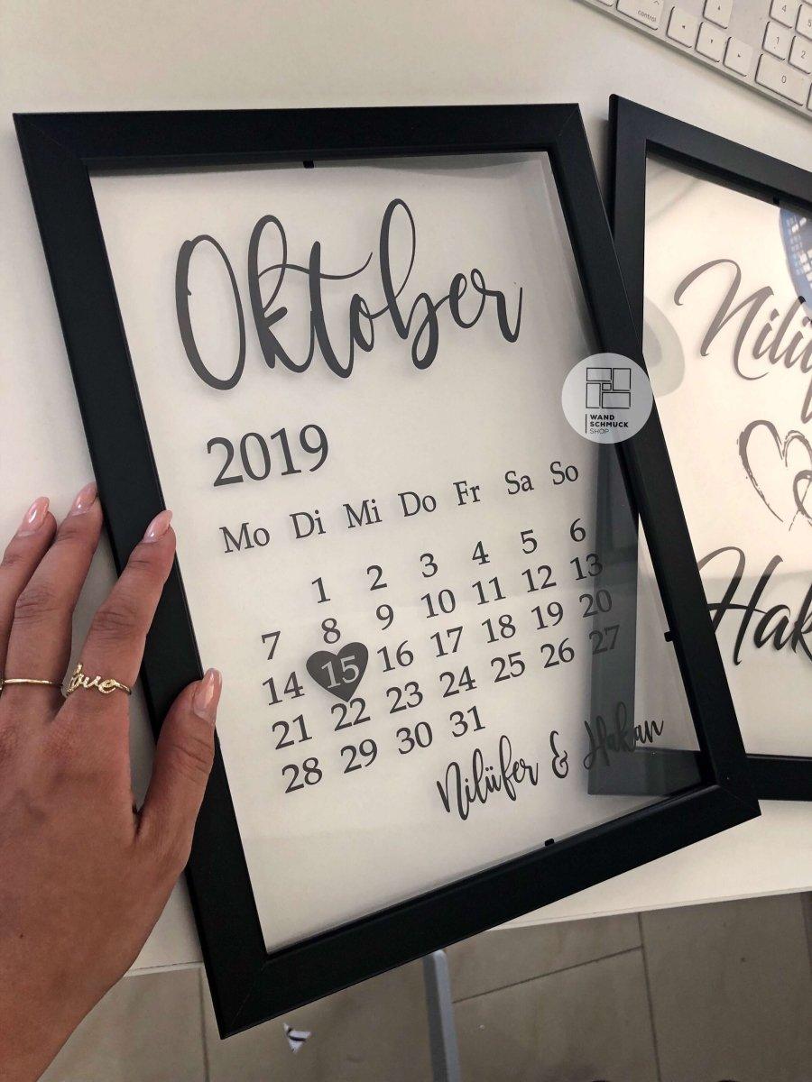 Blackbeauty Kalender | Valentinstag ideen männer - Wandschmuck-Shop.de