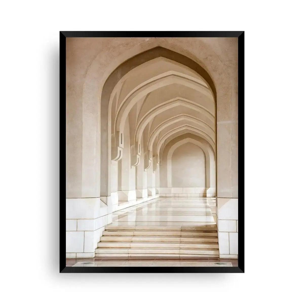 Bogen Eingang Architektur - Wandschmuck-Shop.de