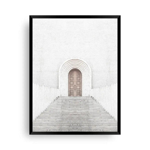 Door - endless stairs - Wandschmuck-Shop.de