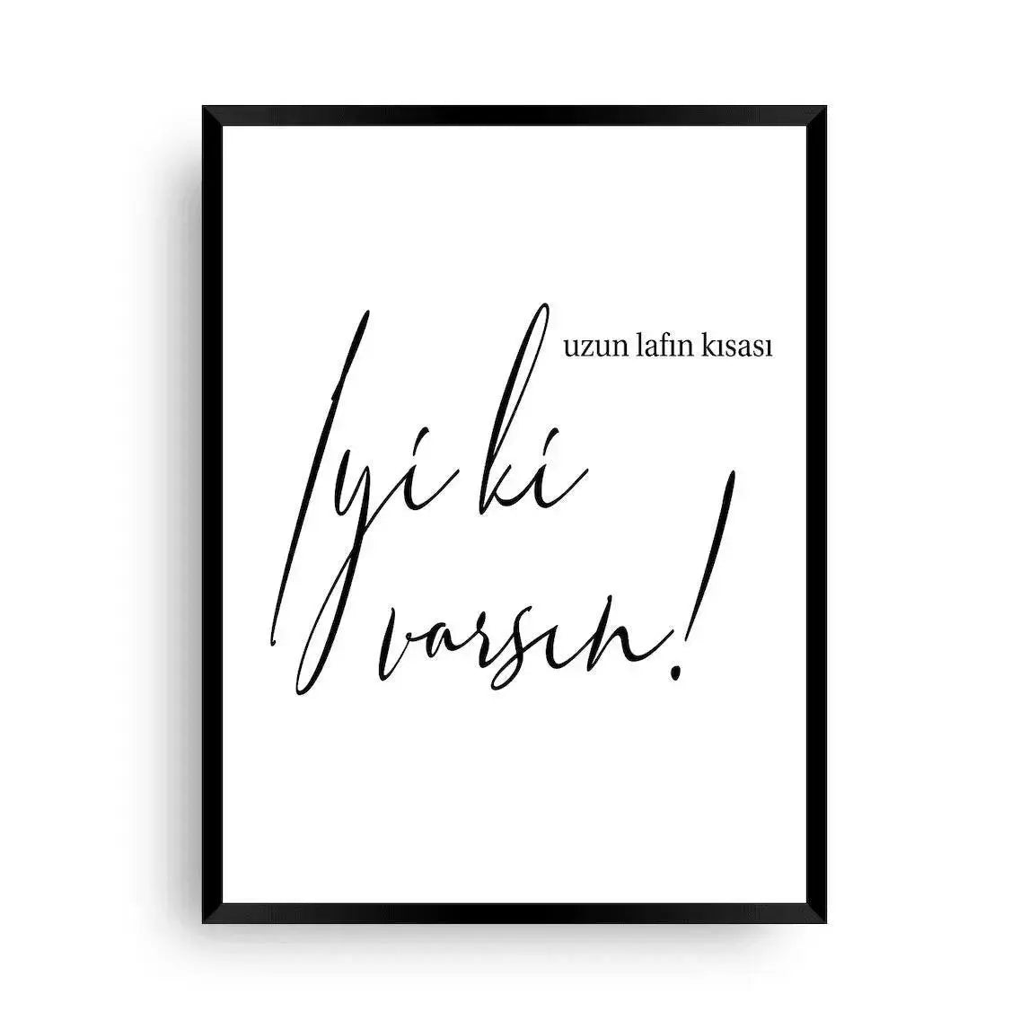 Iyi ki varsin - Wandschmuck-Shop.de