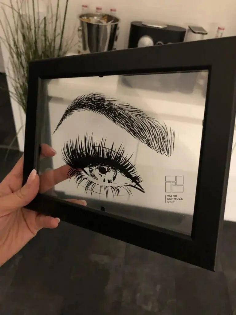 Kunstbild Lashes Make-up | Bild Make-Up - Wandschmuck-Shop.de