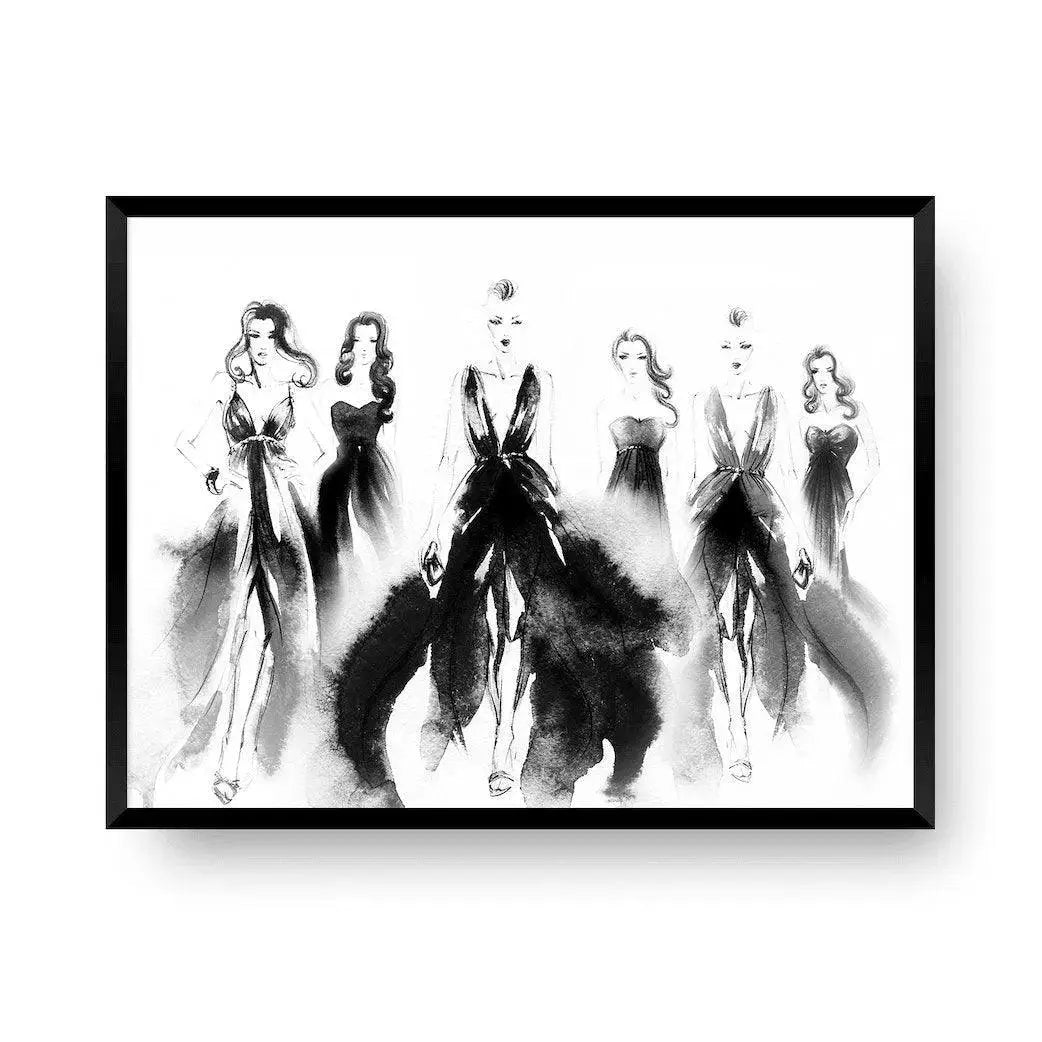 Poster Catwalk | Der Laufsteg für Mode Enthusiasten | Mode Poster - Wandschmuck-Shop.de