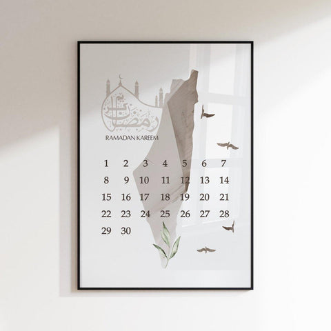 Ramadan Kalender | Gaza olive - Wandschmuck-Shop.de