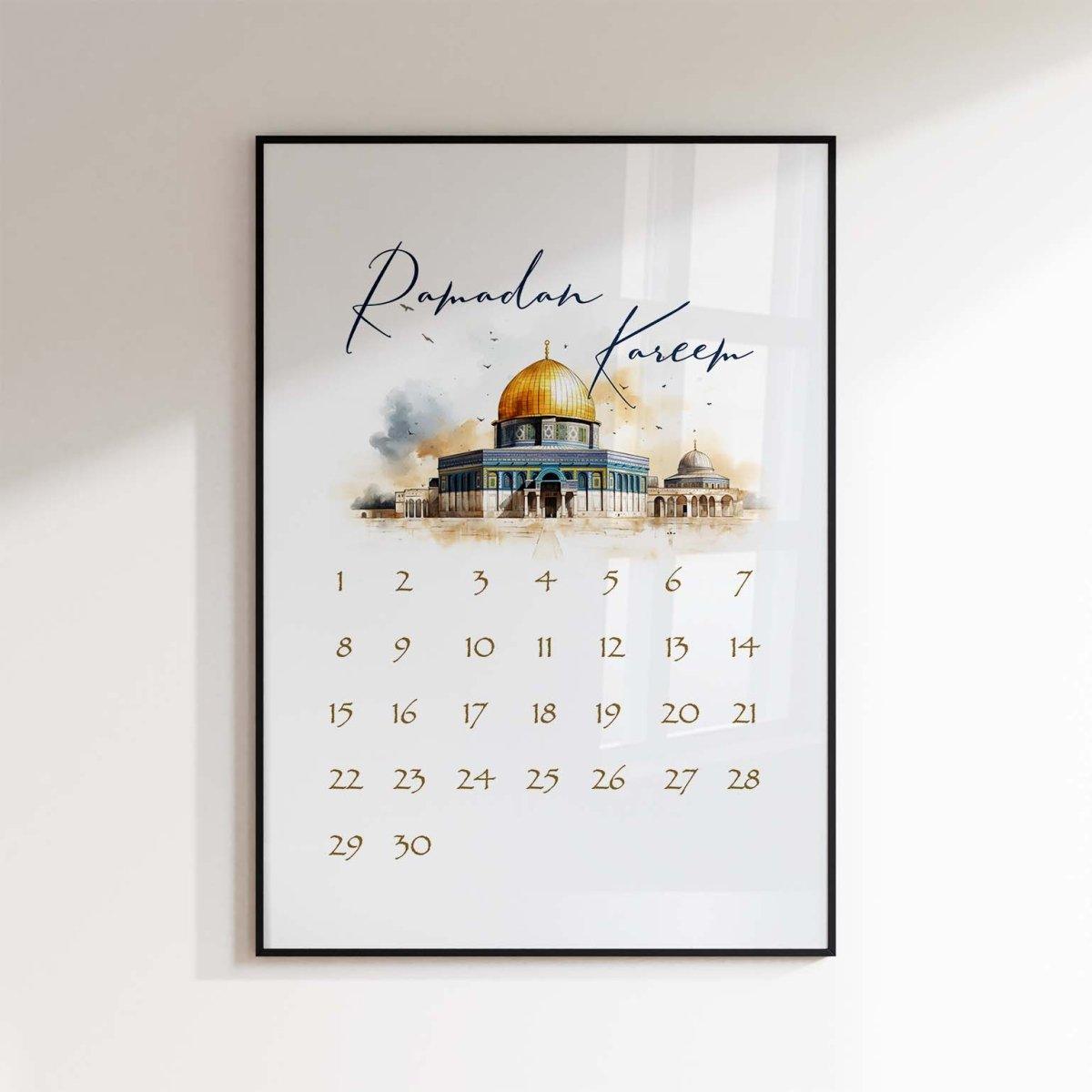 Ramadan Kareem | mescidi aksa - Wandschmuck-Shop.de